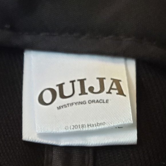 Ouija Hasbro Mystifying Oracle Yes or No Black denim cap - Picture 8 of 10